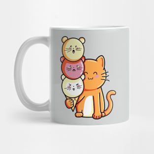 Cat and micecream Mug
